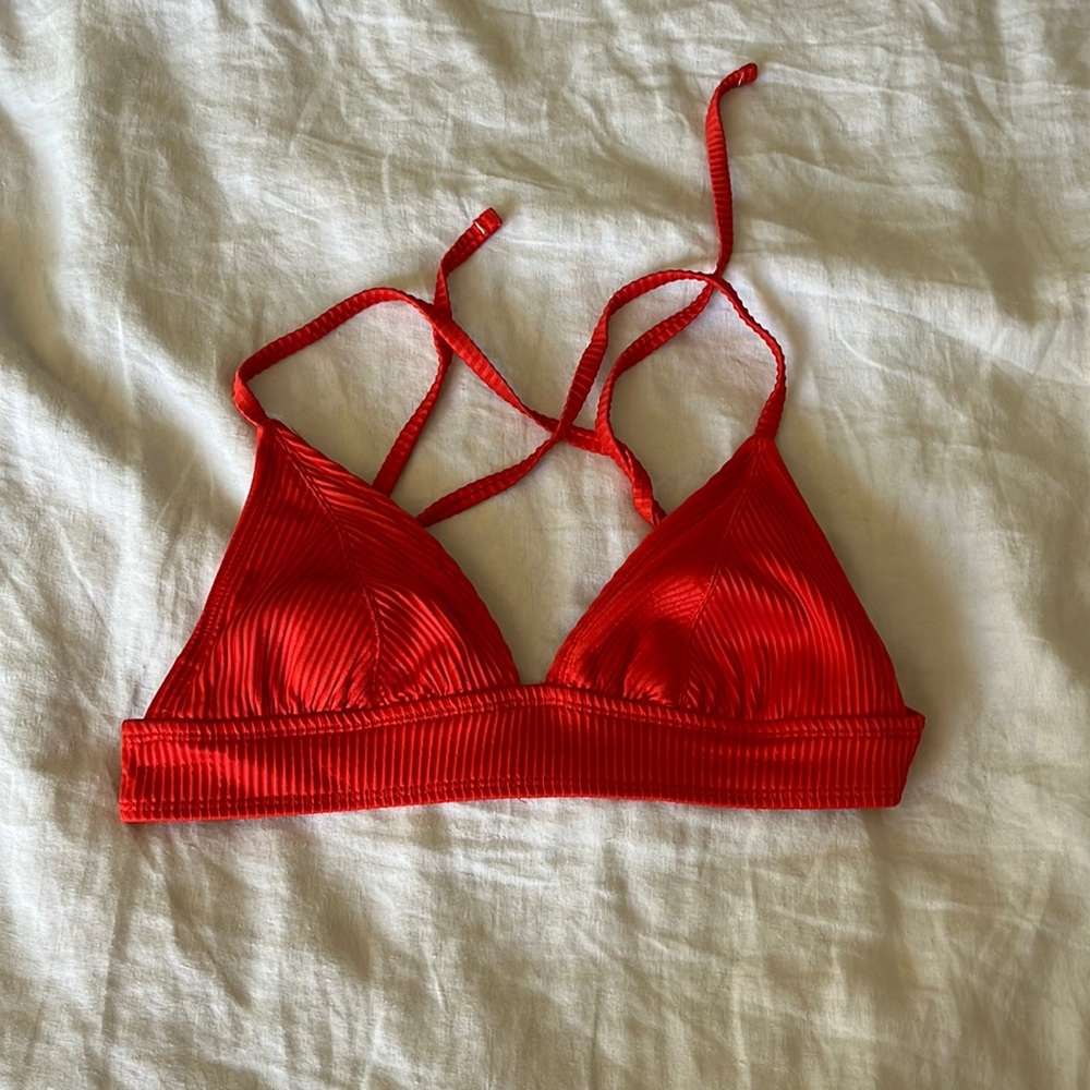 Red Bikini Top